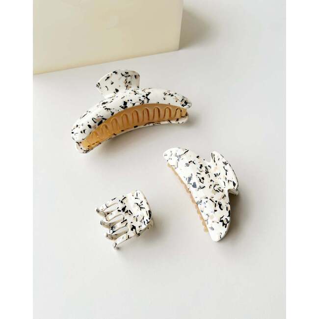 Mini Claw, Terrazzo - Hair Accessories - 3