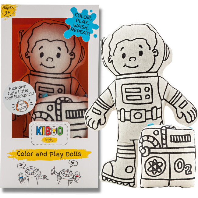 Colorable and Play Austronaut