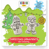 Colorable Snowman and Gingerbread - Coloring - 1 - thumbnail