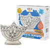 Colorable Menorah - Coloring - 1 - thumbnail