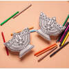 Colorable Menorah - Coloring - 2