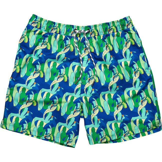 Mens Toucan Jungle Sustainable Swim Short