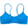 Womens Marine Blue Bikini Top - Two Pieces - 1 - thumbnail