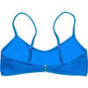 Womens Marine Blue Bikini Top - Two Pieces - 2