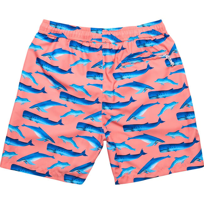 Mens Whale Tail Swim Short - Swim Trunks - 3