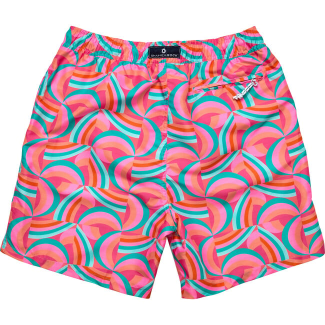 Mens Geo Melon Sustainable Swim Short - Swim Trunks - 3