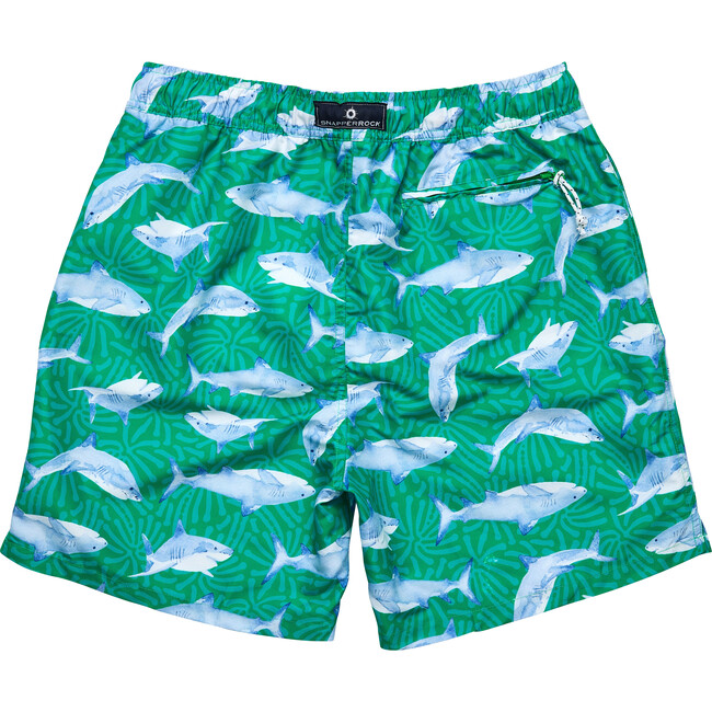 Mens Reef Shark Swim Short - Swim Trunks - 3