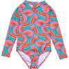 Geo Melon Sustainable LS Surf Suit - One Pieces - 1 - thumbnail