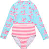 Lighthouse Island Sustainable LS Surf Suit - One Pieces - 1 - thumbnail