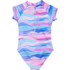 Water Hues SS Surf Suit - One Pieces - 3