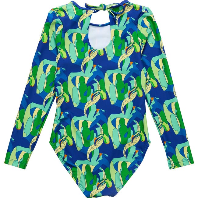 Toucan Jungle Sustainable Keyhole Surf Suit - One Pieces - 3