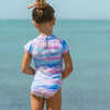 Water Hues SS Surf Suit - One Pieces - 4