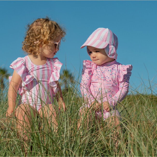 Pink Sea LS Sunsuit - One Pieces - 5