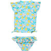 Lemon Drops SS Ruffle Set - Two Pieces - 1 - thumbnail