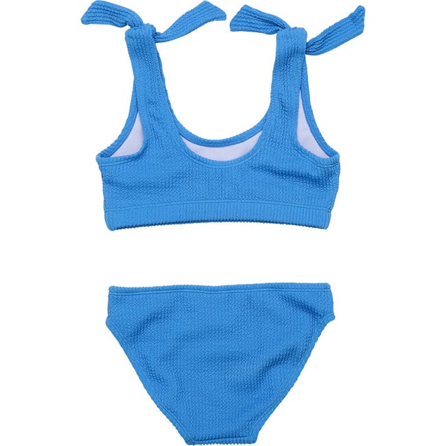 Marine Blue Crop Bikini - Two Pieces - 2