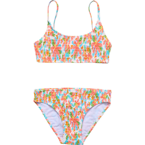 Hawaiian Luau Sustainable Shirred Bikini - Snapper Rock Swim | Maisonette