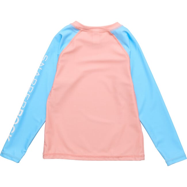 Peach Colorblock LS Rash Top - Rash Guards - 3