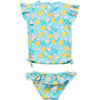 Lemon Drops SS Ruffle Set - Two Pieces - 3