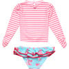 Lighthouse Island Sustainable LS Ruffle Set - Two Pieces - 3