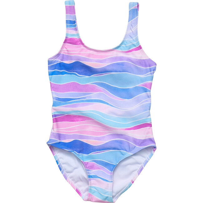 Water Hues Tie Back Swimsuit