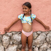 Lemon Drops Knot Front Bikini - Two Pieces - 2