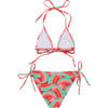 Geo Melon Sustainable Triangle Bikini - Two Pieces - 3