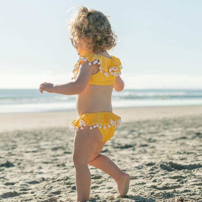 Hello Yellow Flounce Bikini - Two Pieces - 6