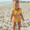 Hello Yellow Flounce Bikini - Two Pieces - 7