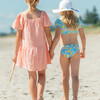 Lemon Drops Knot Front Bikini - Two Pieces - 5