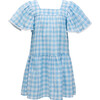 Cornflower Gingham Beach Dress - Cover-Ups - 1 - thumbnail