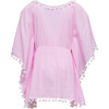 Pink Sherbet Pom Pom Cover Up - Cover-Ups - 3