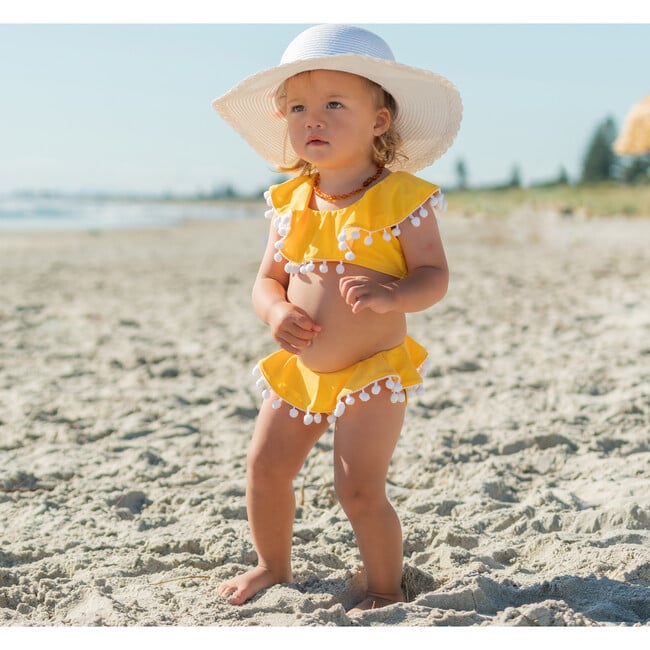 Pastel Pompom Sunhat - Hats - 3