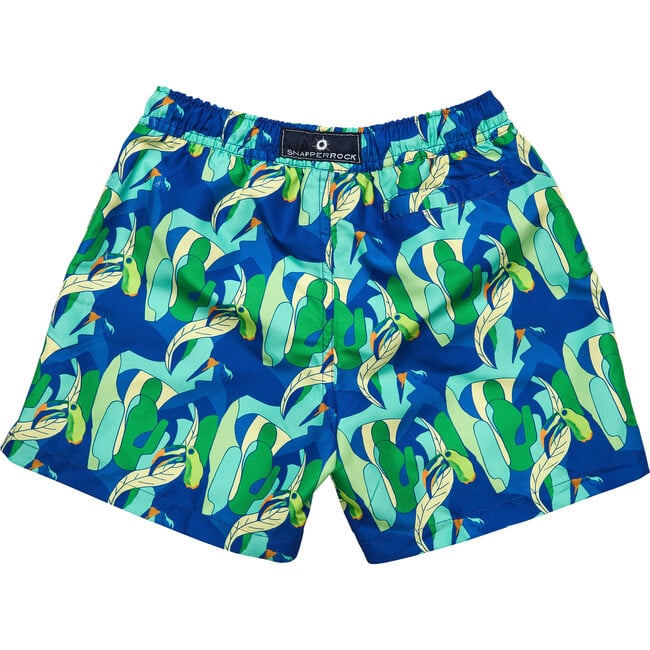 Toucan Jungle Sustainable Swim Short - Swim Trunks - 3