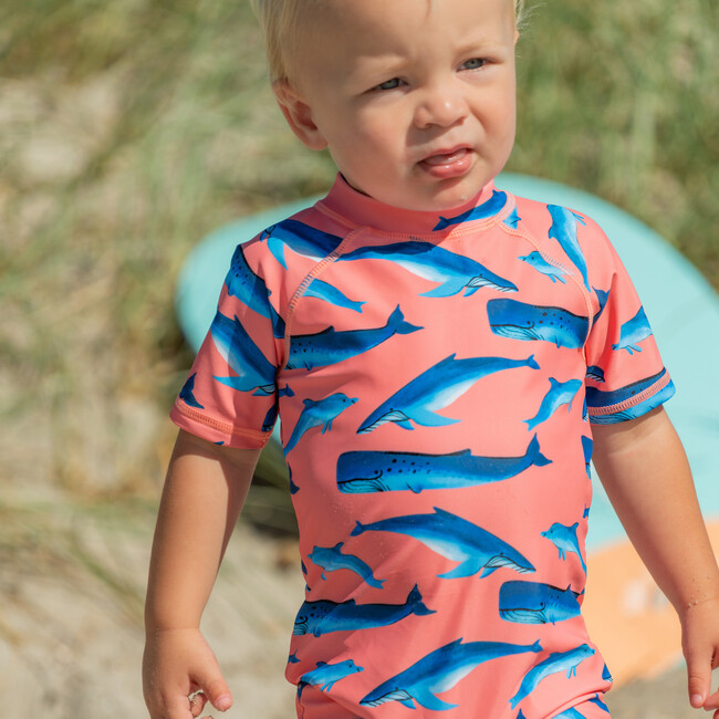 Whale Tail SS Sunsuit - Onesies - 2