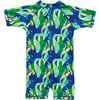 Toucan Jungle Sustainable SS Sunsuit - Onesies - 3