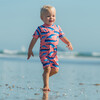 Whale Tail SS Sunsuit - Onesies - 4