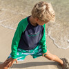 Navy Wave LS Rash Top - Rash Guards - 2