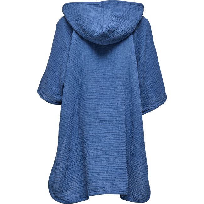 Denim Blue Beach Poncho - Cover-Ups - 3