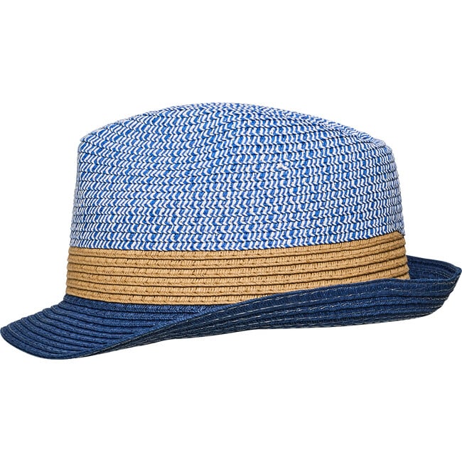 Shades of Blue Fedora - Hats - 3