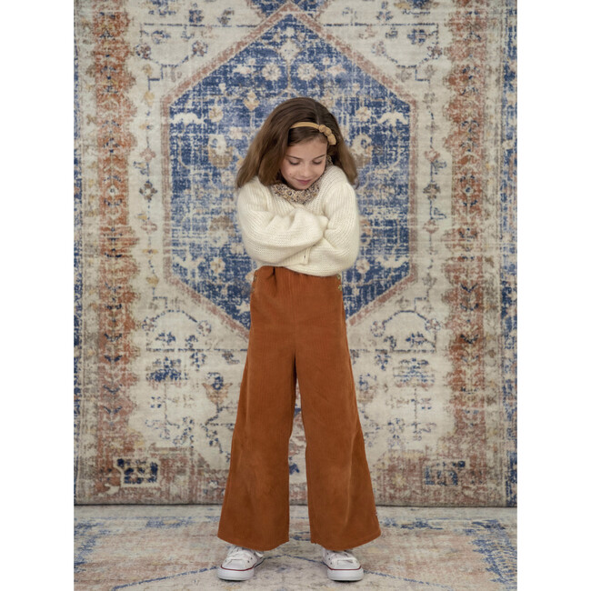 Lila Petal Collar Cardigan, Vanila - Cardigans - 2