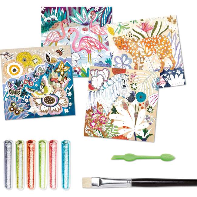 Le Grand Artist Glitter Boards Tropico - Activities - 3