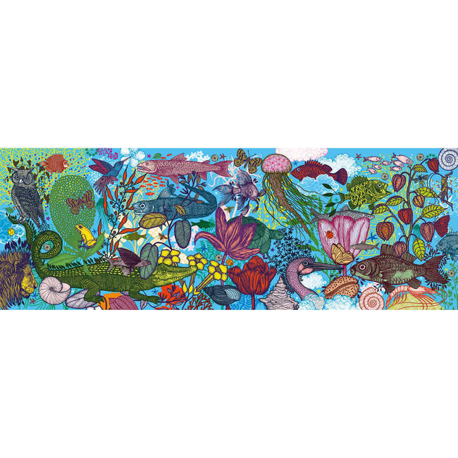 DJECO Puzz Art Chameleon Jigsaw Puzzle, 1000