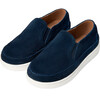 Marty Suede Slip-On Sneakers, Navy - Sneakers - 2