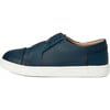 Connor Supple Leather Elasticated Webbing Strap Sneakers, Navy - Sneakers - 1 - thumbnail