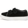 Robby 3.0 Suede Double Velcro Strap Sneakers, Black - Sneakers - 1 - thumbnail