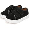 Robby 3.0 Suede Double Velcro Strap Sneakers, Black - Sneakers - 2