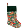 Little Star Green Liberty of London Christmas Stocking - Stockings - 1 - thumbnail