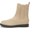 Nala Suede Chelsea Boots, Light Beige - Boots - 1 - thumbnail