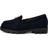 Parker Wool Loafers, Navy - Loafers - 1 - thumbnail