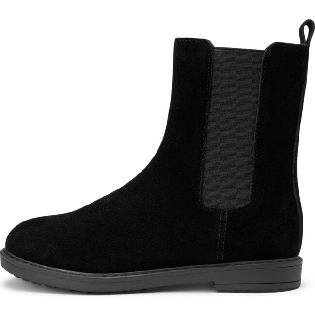 Nala Suede Chelsea Boots, Black